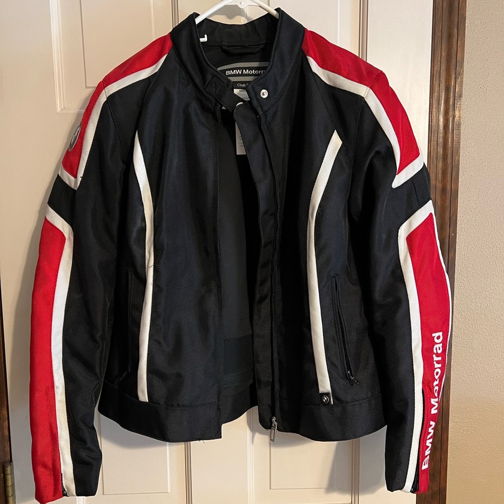 Motorcycle jacket - rare BMW Motorrad Club Damen water repellent with pads